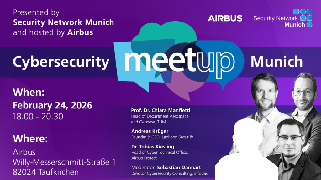 Cybersecurity Meetup Munich – February 2026 Edition @ Airbus