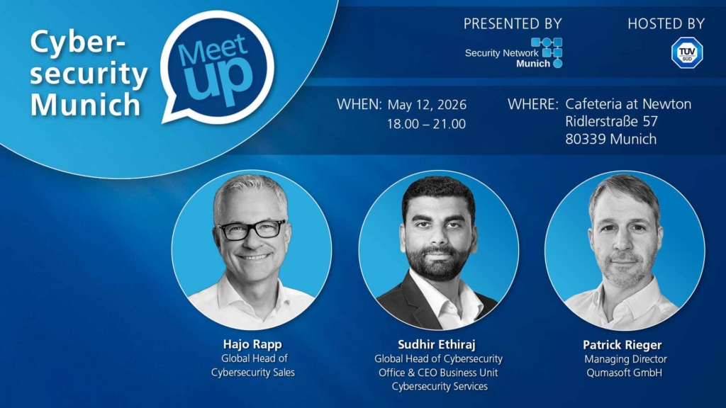 Cybersecurity Meetup Munich – May Edition @ TÜV Süd