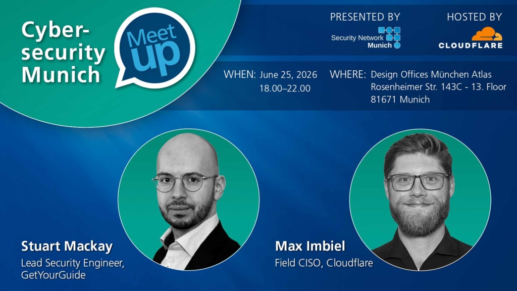 Cybersecurity Meetup Munich – June Edition @ Cloudflare